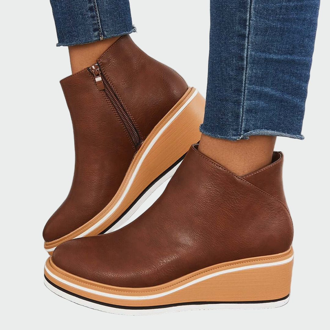 Pantofi ortopedici din piele