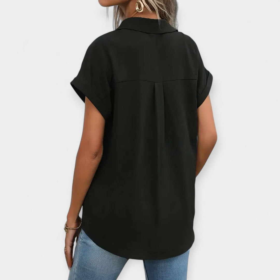 Blanka – Camasă elegantă de croială dreaptă și clasică