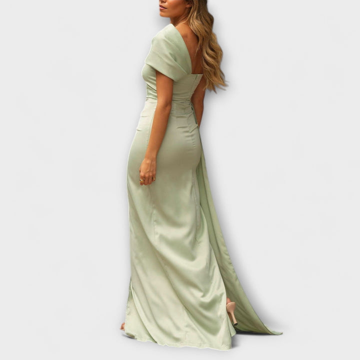 Bellamy - Rochie maxi fashionable cu bretea o singură