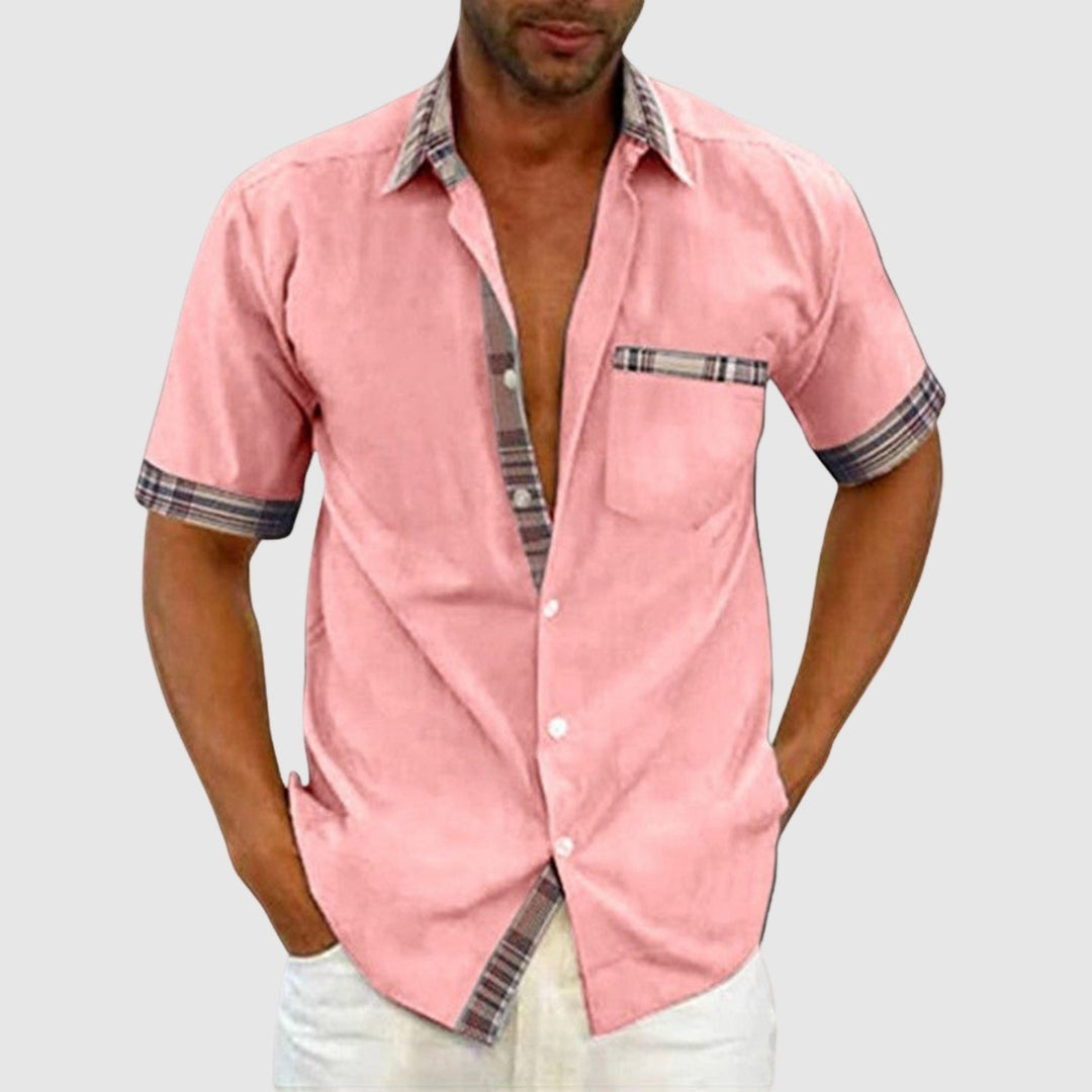 Libuše – Camasa casual cu mânecă scurtă