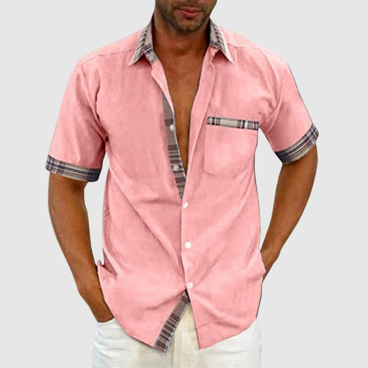 Libuše – Camasa casual cu mânecă scurtă