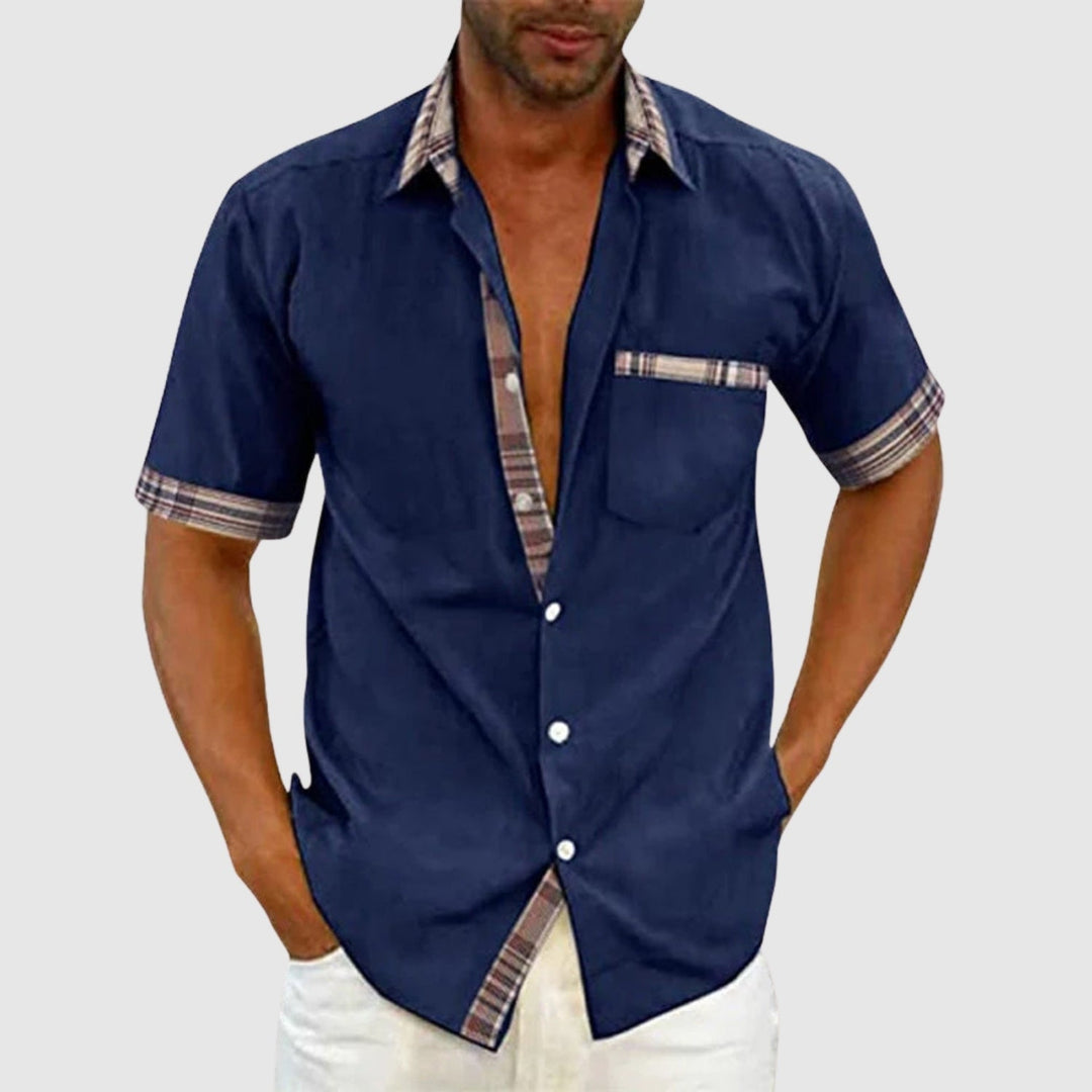 Libuše – Camasa casual cu mânecă scurtă