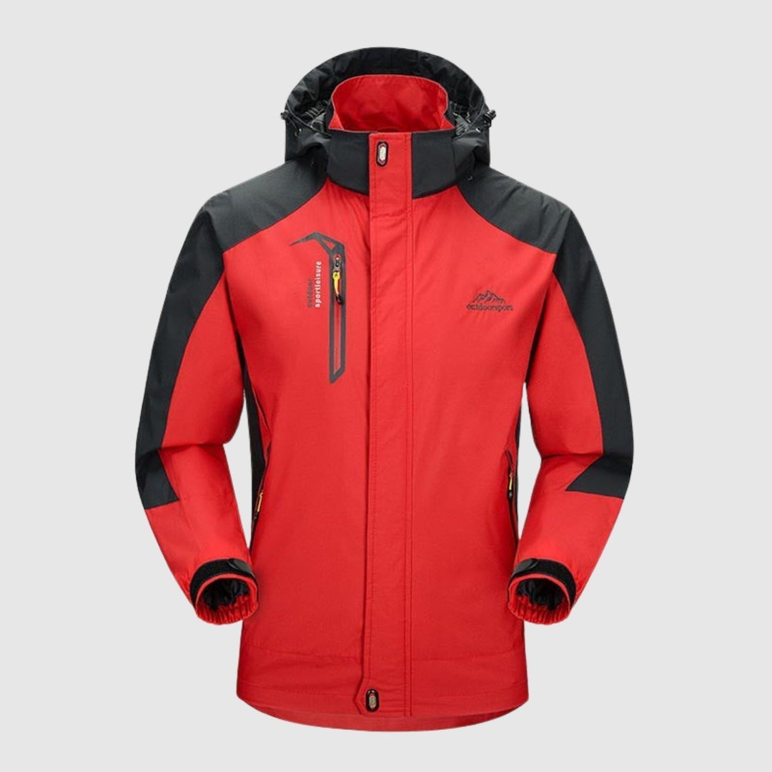 Libuše – Geacă softshell pentru drumeții cu glugă detașabilă