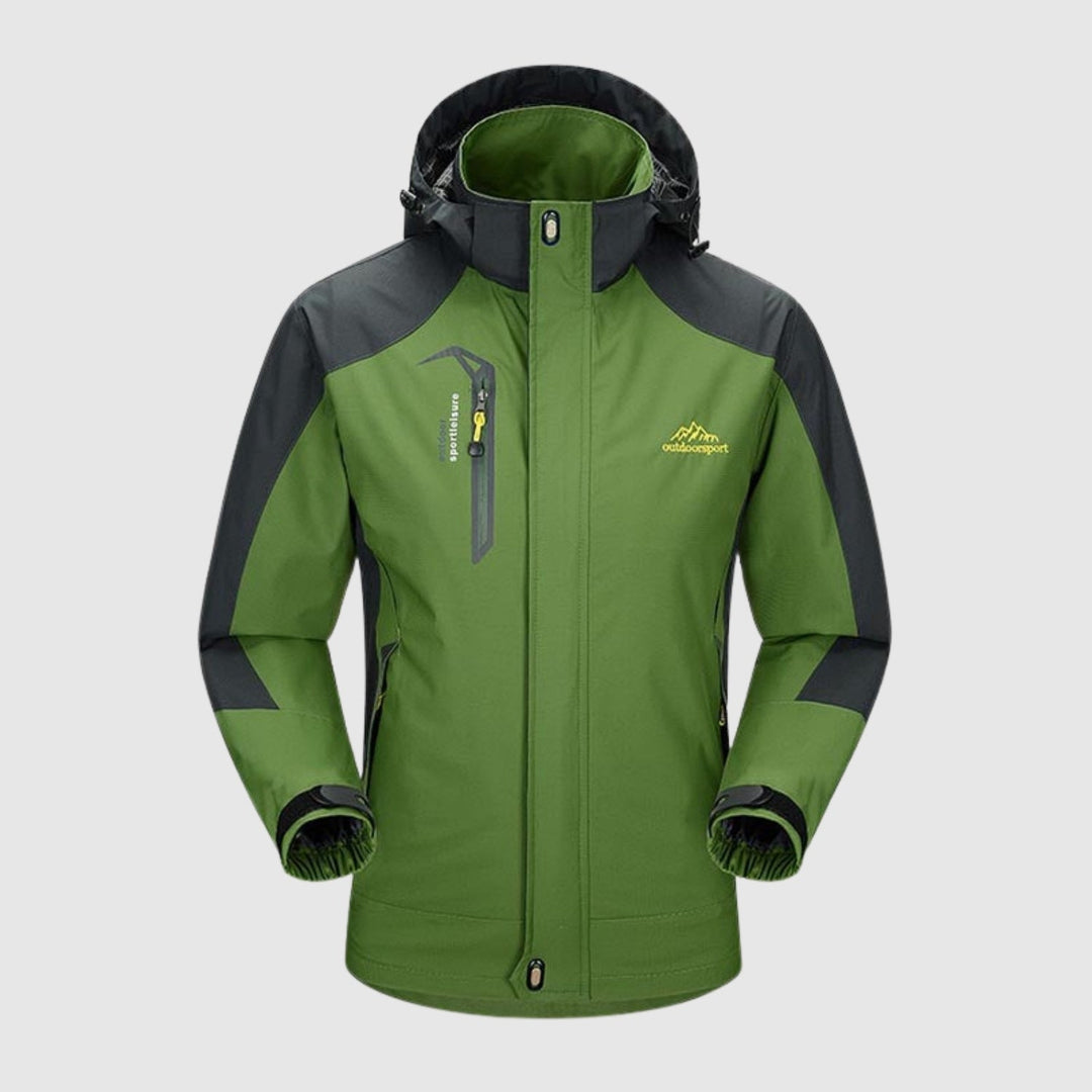 Libuše – Geacă softshell pentru drumeții cu glugă detașabilă