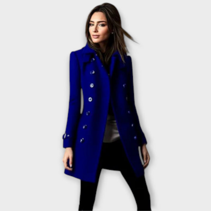 Linda - Trench coat cu două rânduri