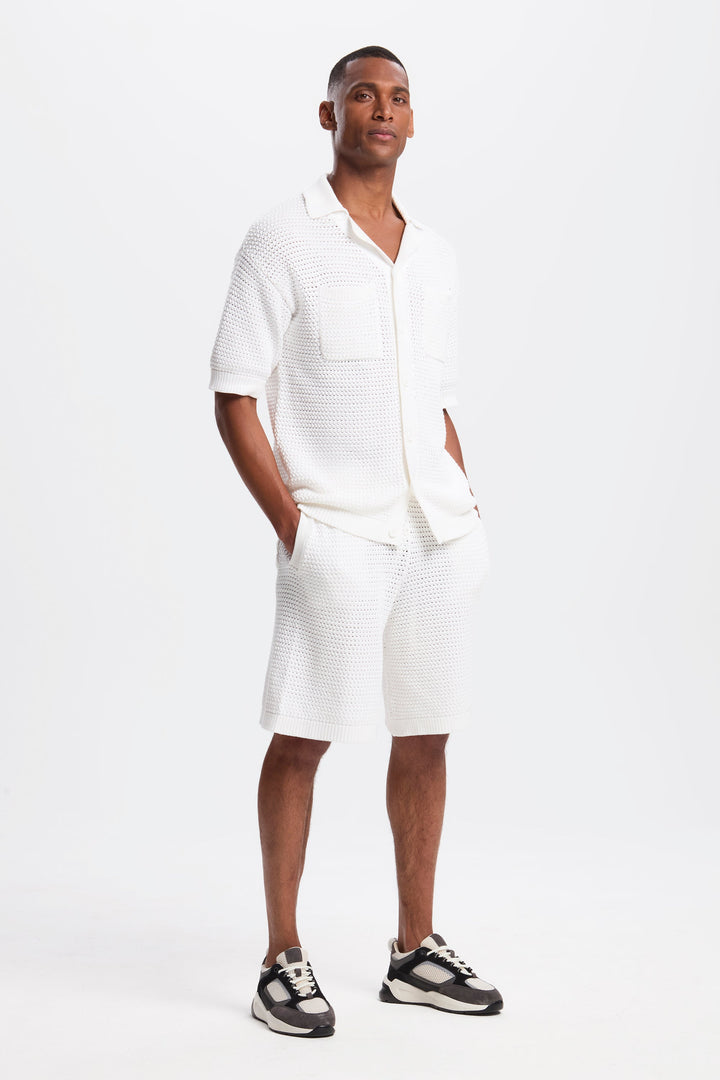 Pantaloni scurți croșetați Mateese