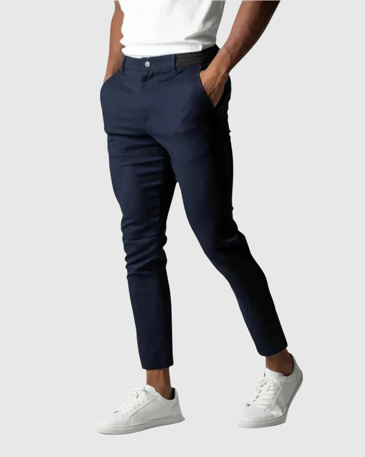 Libuše- Pantaloni Elio Stretch din bumbac