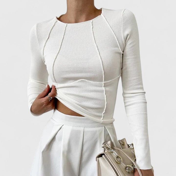 Lara - Bluza confortabilă cu mâneci lungi