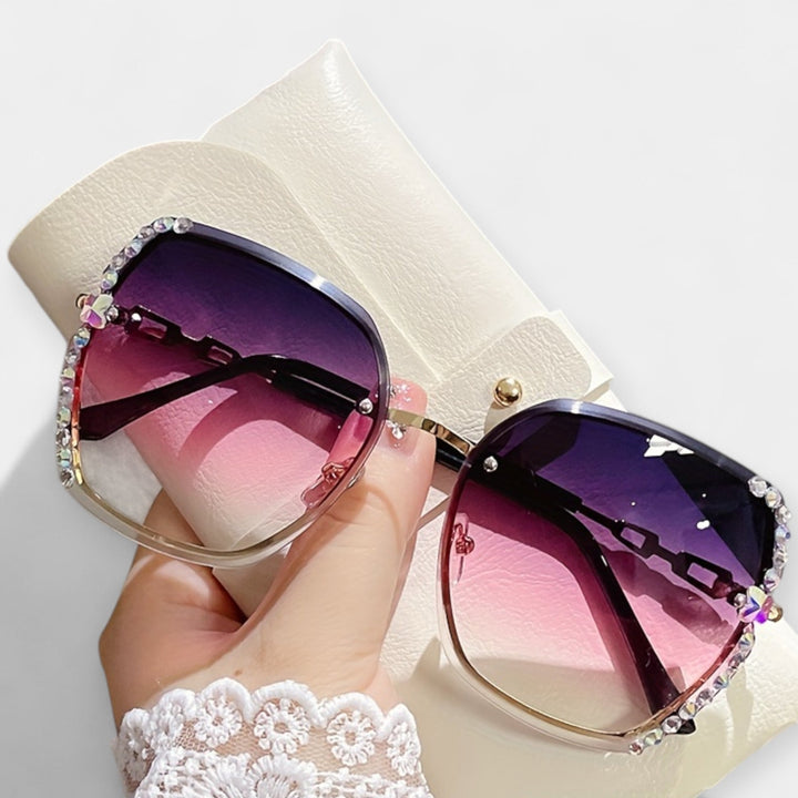 Hermina - Ochelari moderni cu detalii din metal