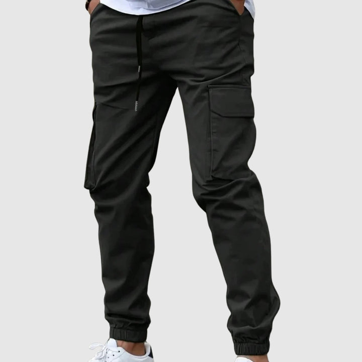 Libuše - Pantaloni cargo jogger pentru bărbați