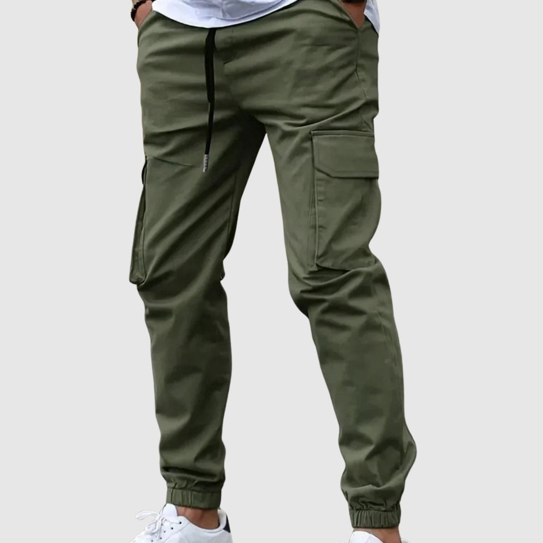 Libuše - Pantaloni cargo jogger pentru bărbați