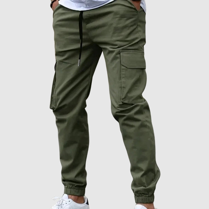 Libuše - Pantaloni cargo jogger pentru bărbați