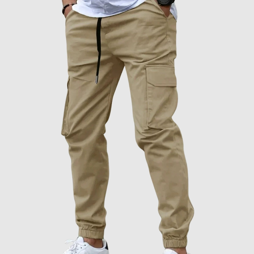 Libuše - Pantaloni cargo jogger pentru bărbați