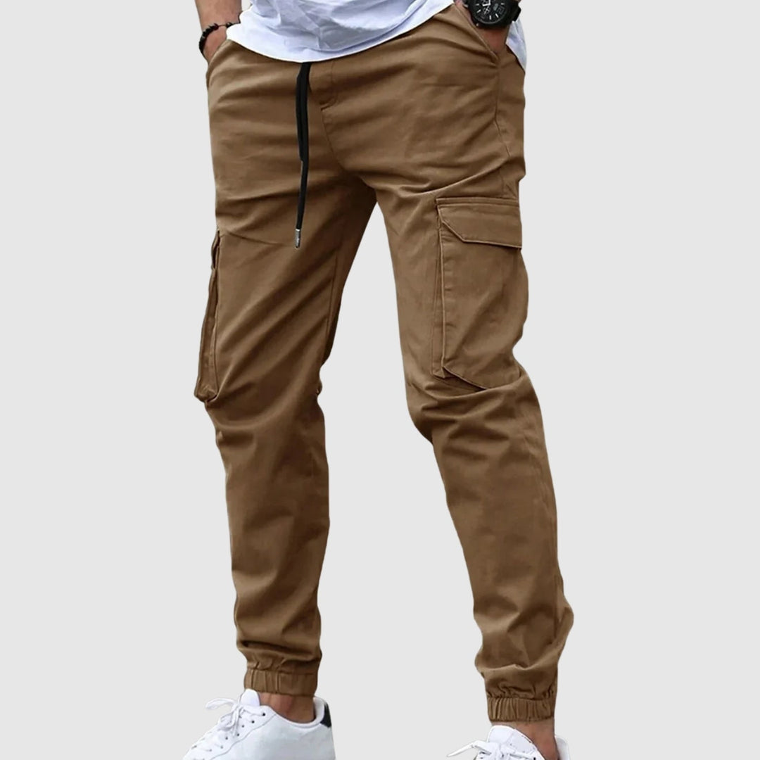 Libuše - Pantaloni cargo jogger pentru bărbați