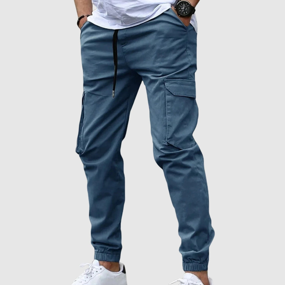 Libuše - Pantaloni cargo jogger pentru bărbați