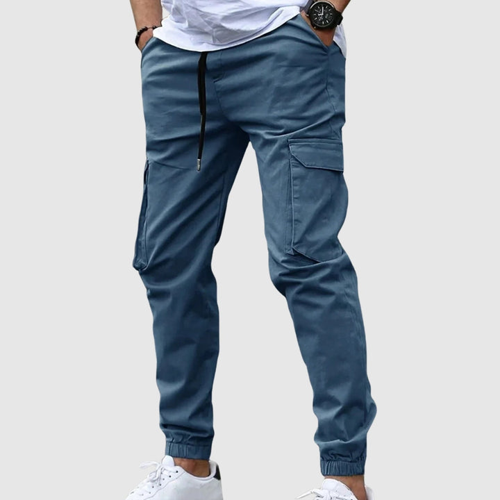 Libuše - Pantaloni cargo jogger pentru bărbați