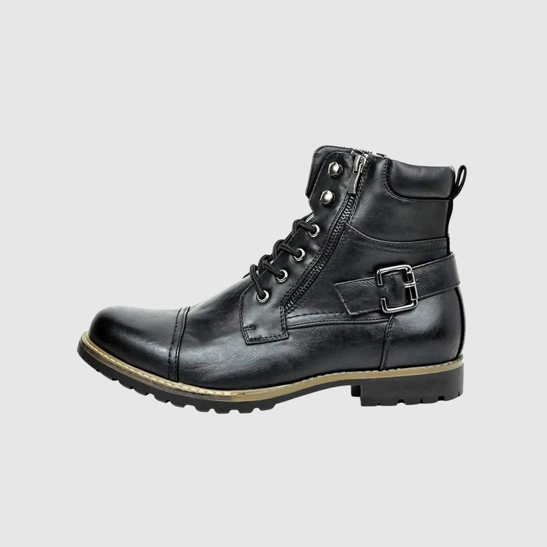 Libuše - Pantofi din piele cu șireturi