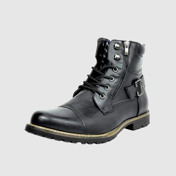 Libuše - Pantofi din piele cu șireturi