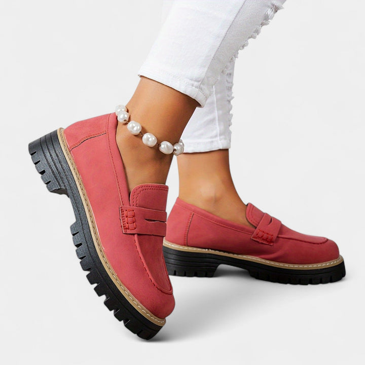 Michaela – Mocasini cu talpă groasă