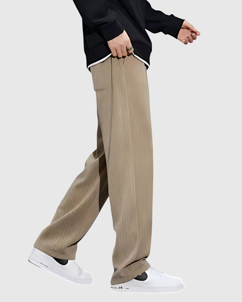 Libuše - Pantaloni din cord Napoles