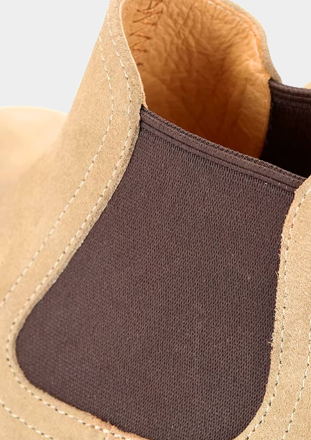 Botine Chelsea din piele intoarsă pentru iarnă