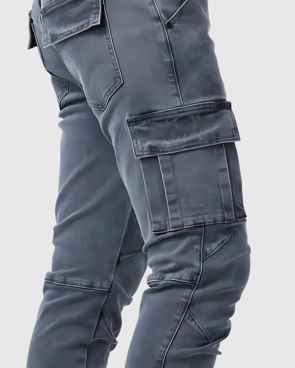 Marino – Pantaloni cargo cu elasticitate