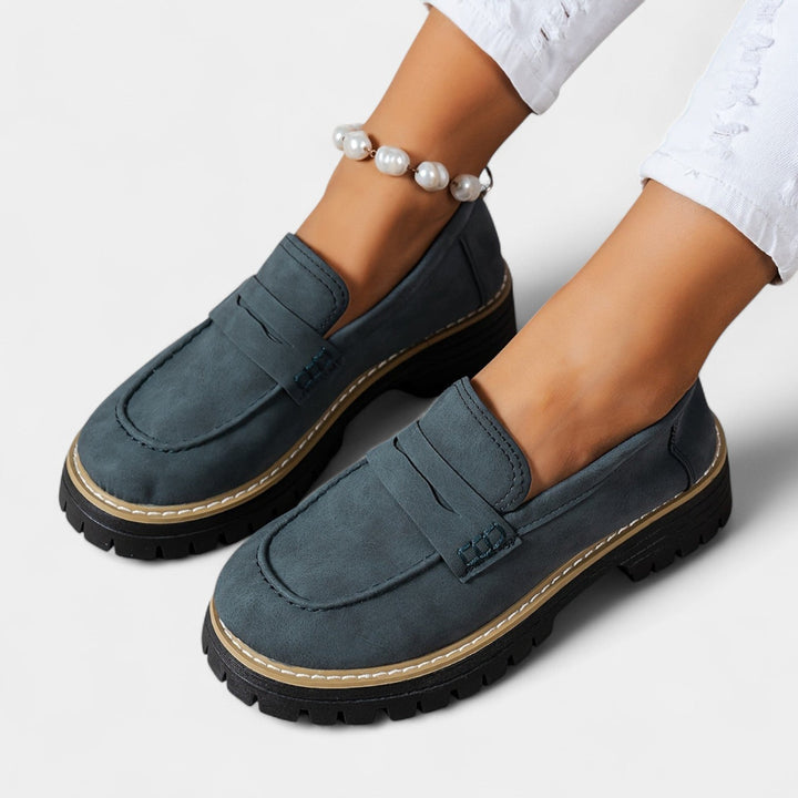 Michaela – Mocasini cu talpă groasă