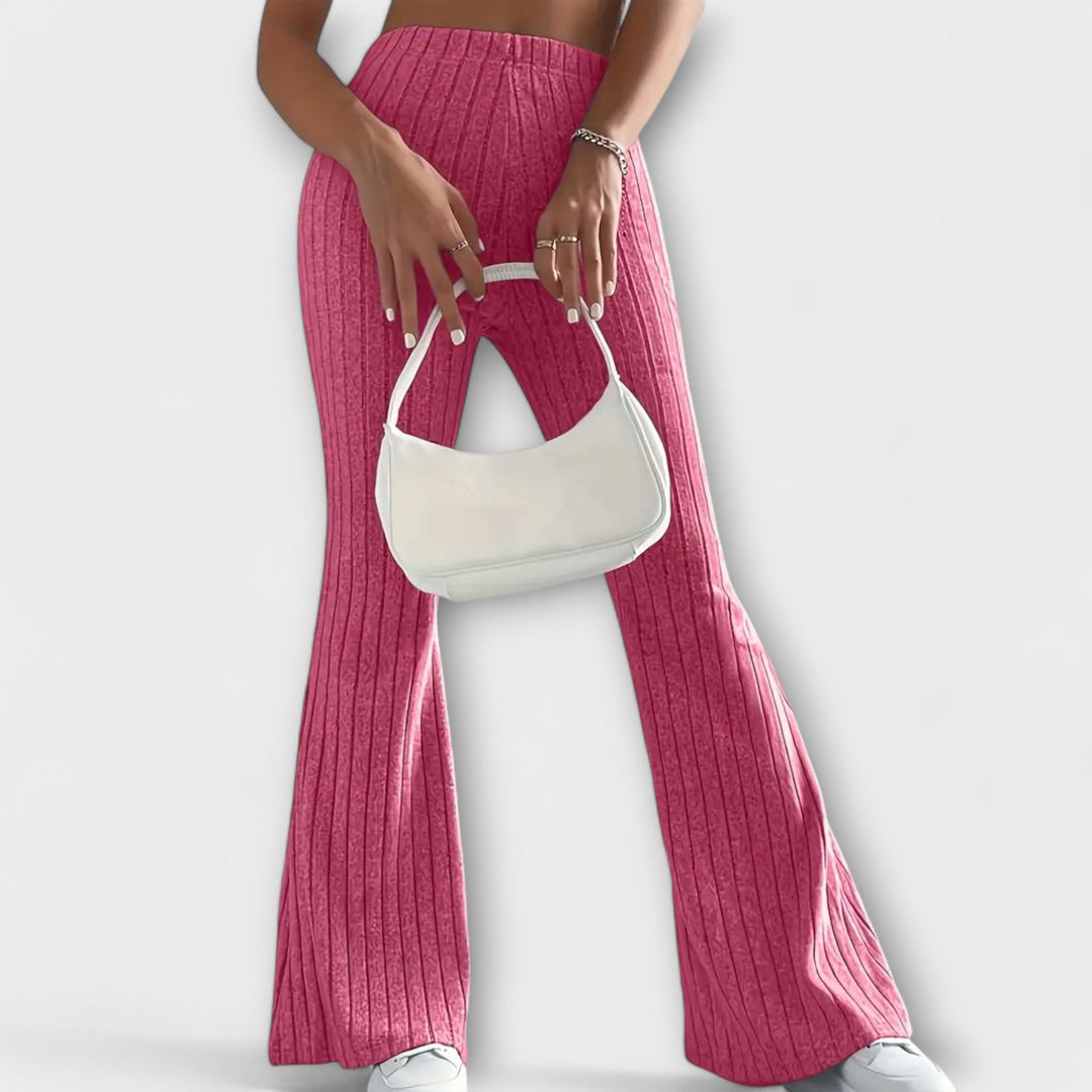 Jennifer - Pantaloni eleganți cu talie conică