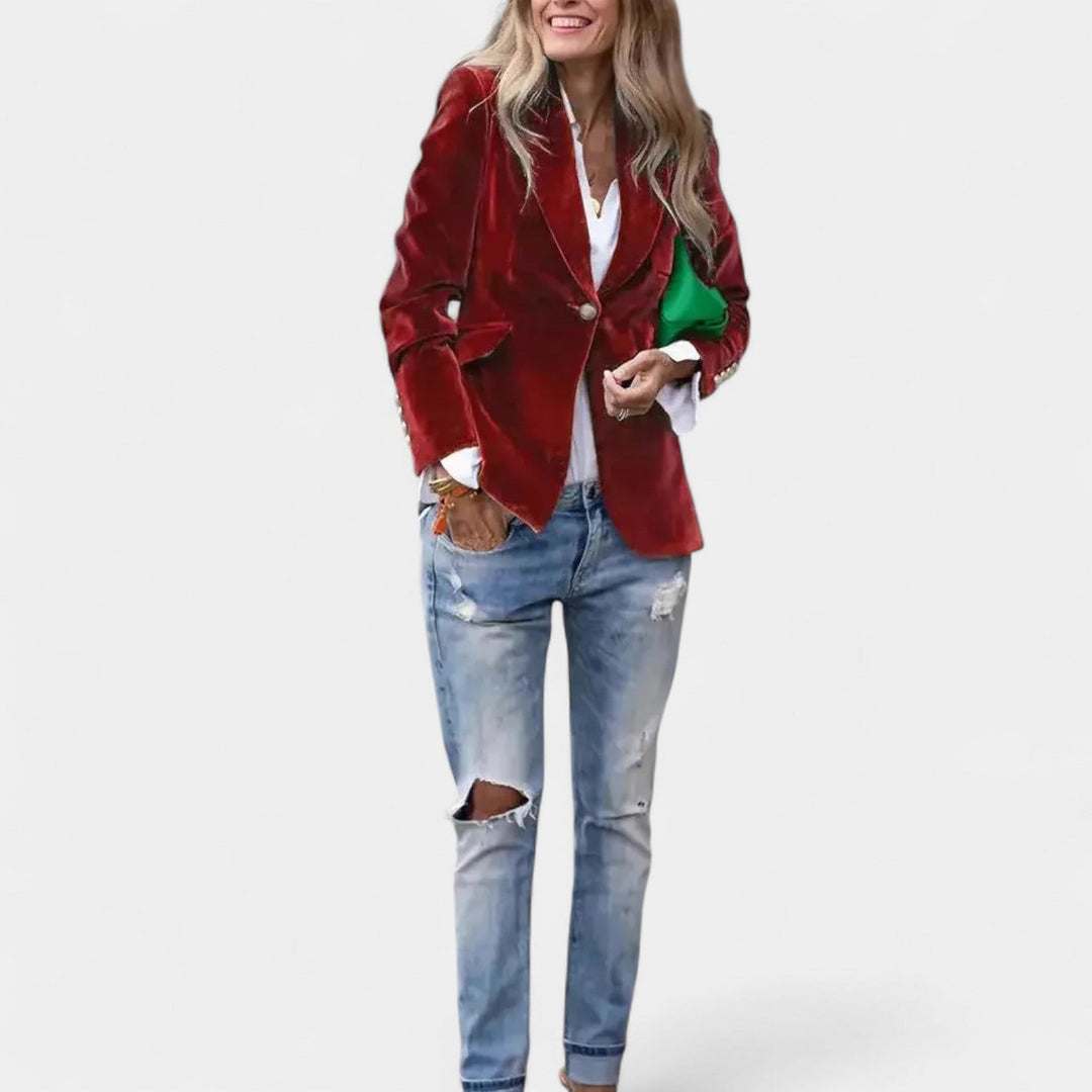 Andrea – Sacou de catifea