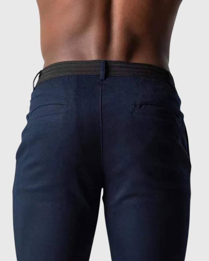 Libuše- Pantaloni Elio Stretch din bumbac