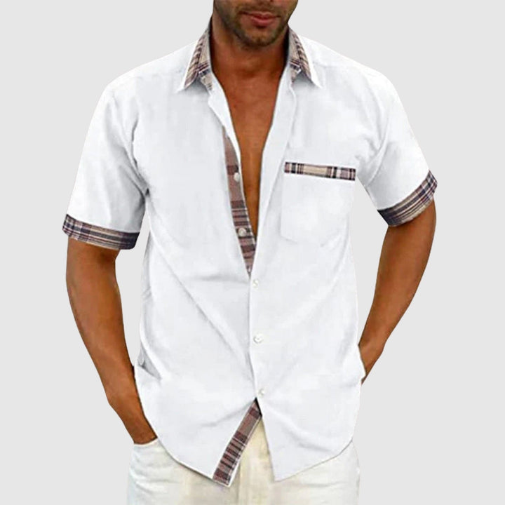 Libuše – Camasa casual cu mânecă scurtă