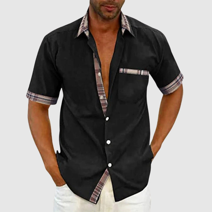 Libuše – Camasa casual cu mânecă scurtă