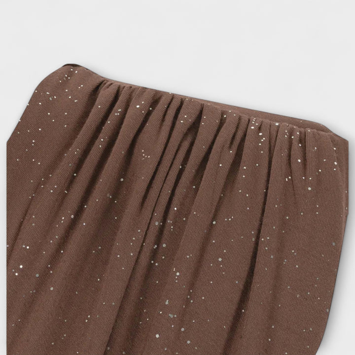 Thea - Rochie maxi cu decolteu adânc în V