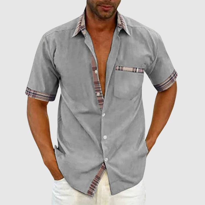 Libuše – Camasa casual cu mânecă scurtă