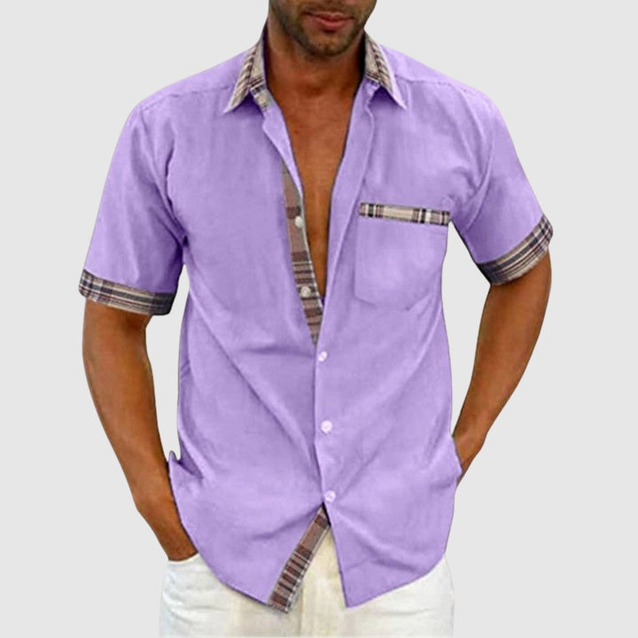 Libuše – Camasa casual cu mânecă scurtă