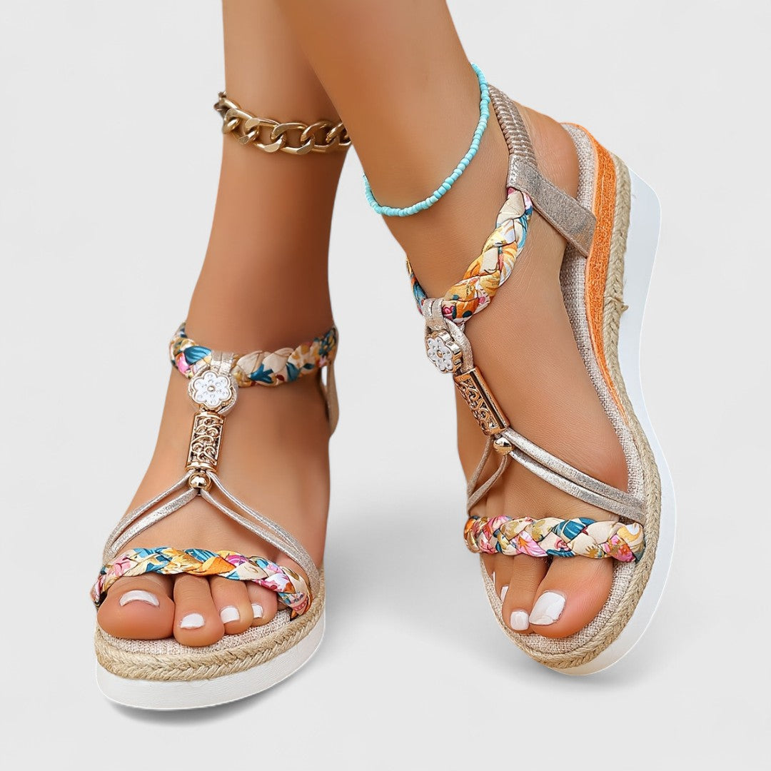 Lenka - Sandale confortabile cu platformă