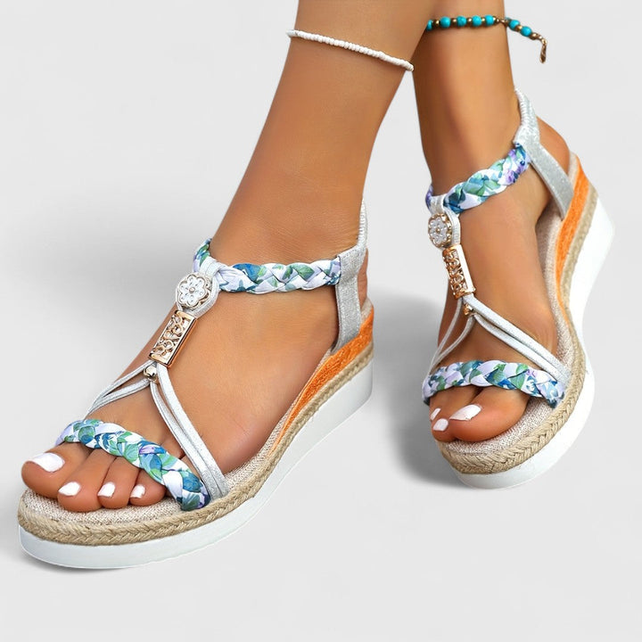 Lenka - Sandale confortabile cu platformă