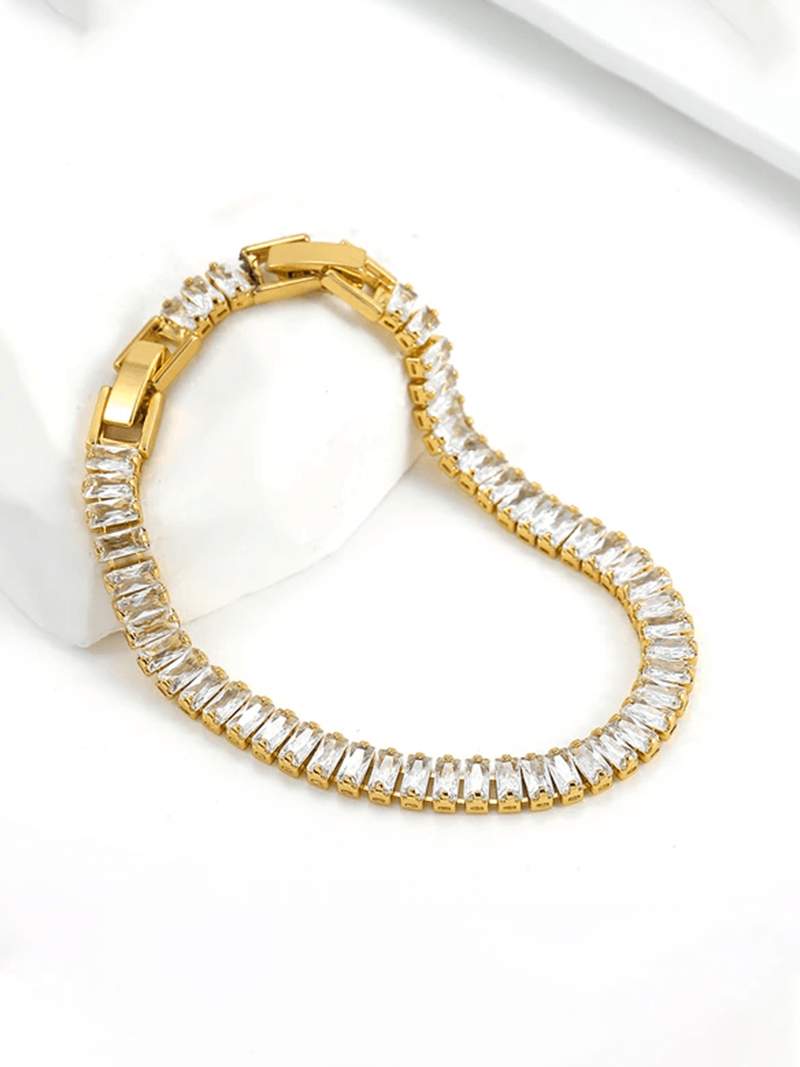 Sara - Brățară Rivière Baguette