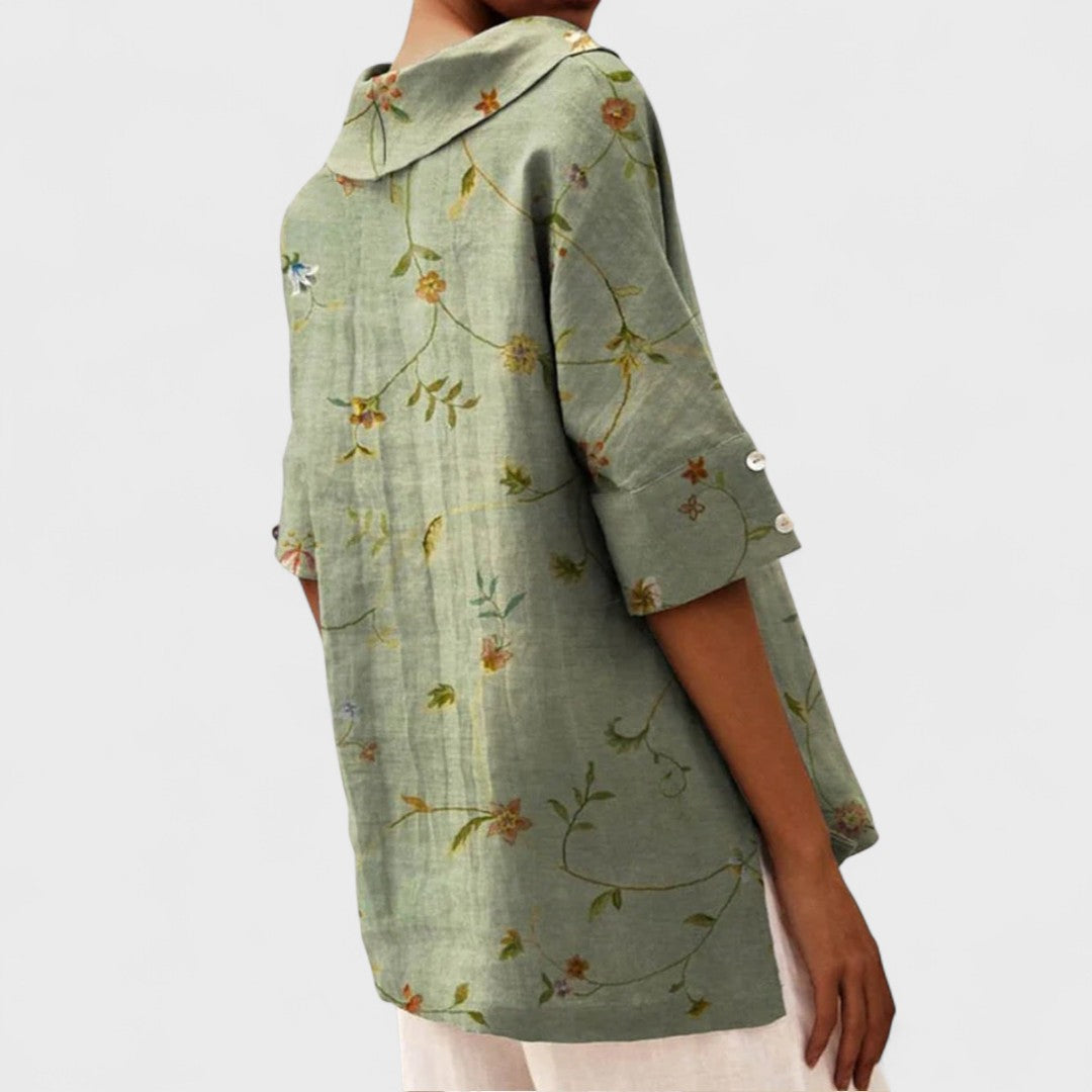 Lenka - Top elegant cu decolteu în V