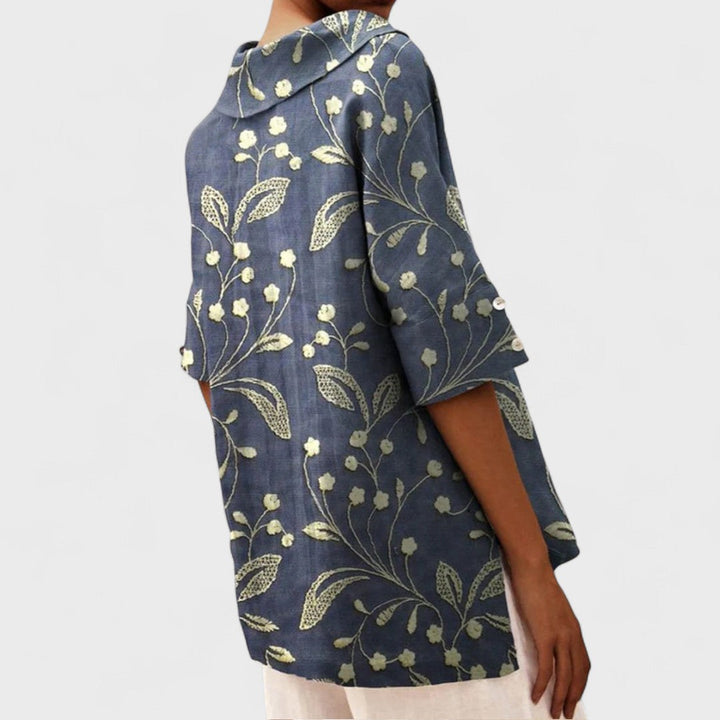 Lenka - Top elegant cu decolteu în V