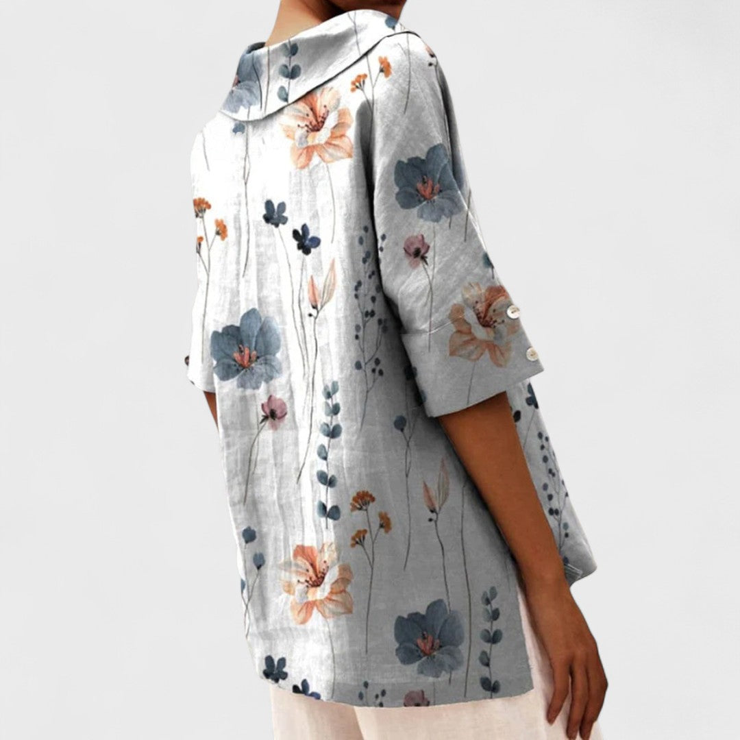 Lenka - Top elegant cu decolteu în V