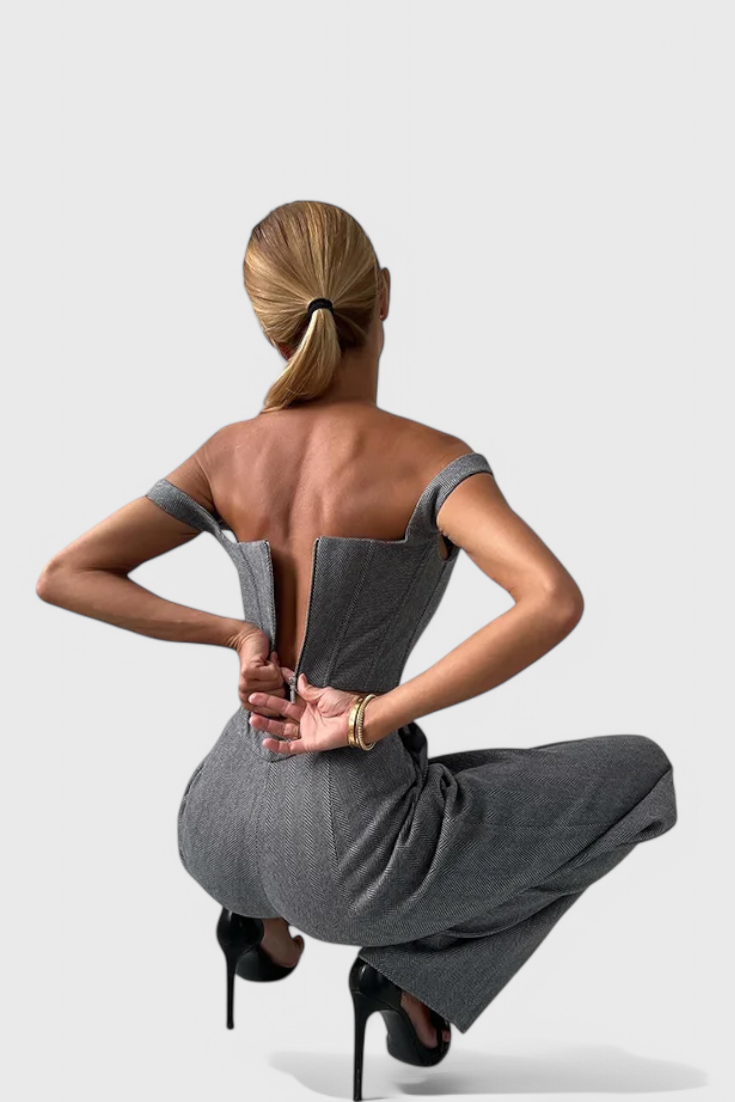 Ciana - Costum de Pierdere în Greutate cu Croială de Corset