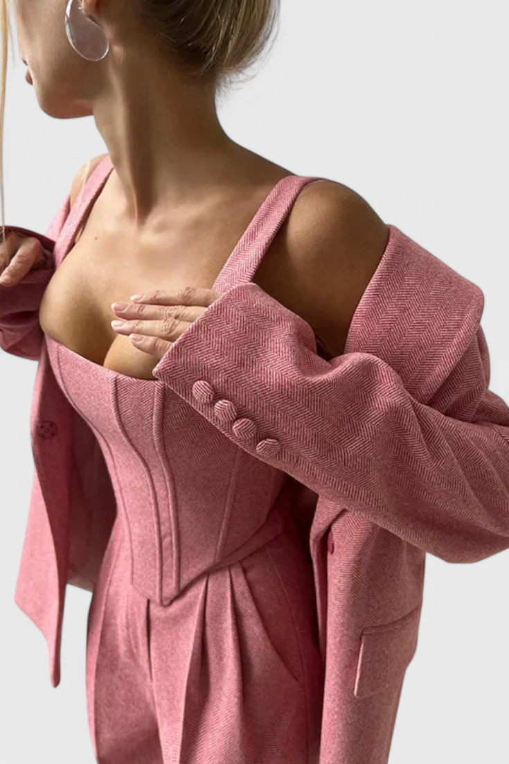 Ciana - Costum de Pierdere în Greutate cu Croială de Corset