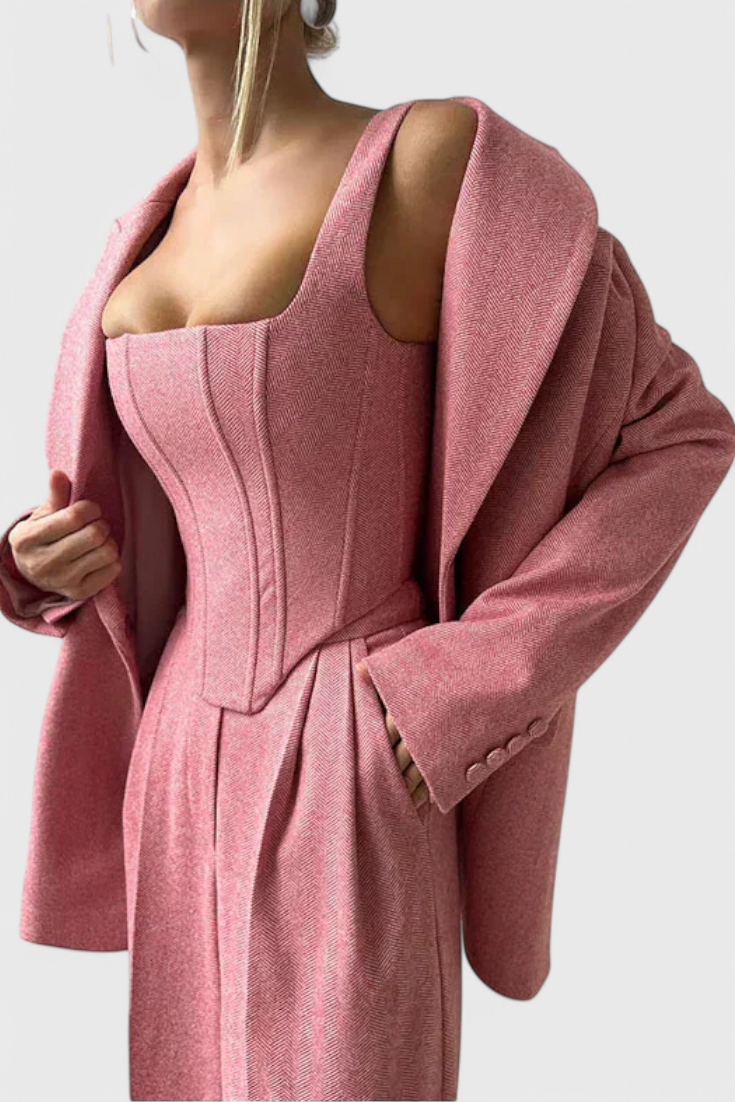 Ciana - Costum de Pierdere în Greutate cu Croială de Corset