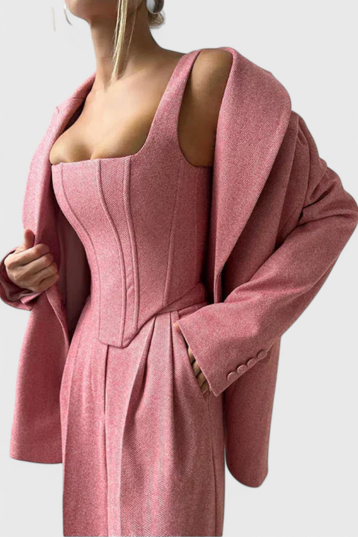 Ciana - Costum de Pierdere în Greutate cu Croială de Corset