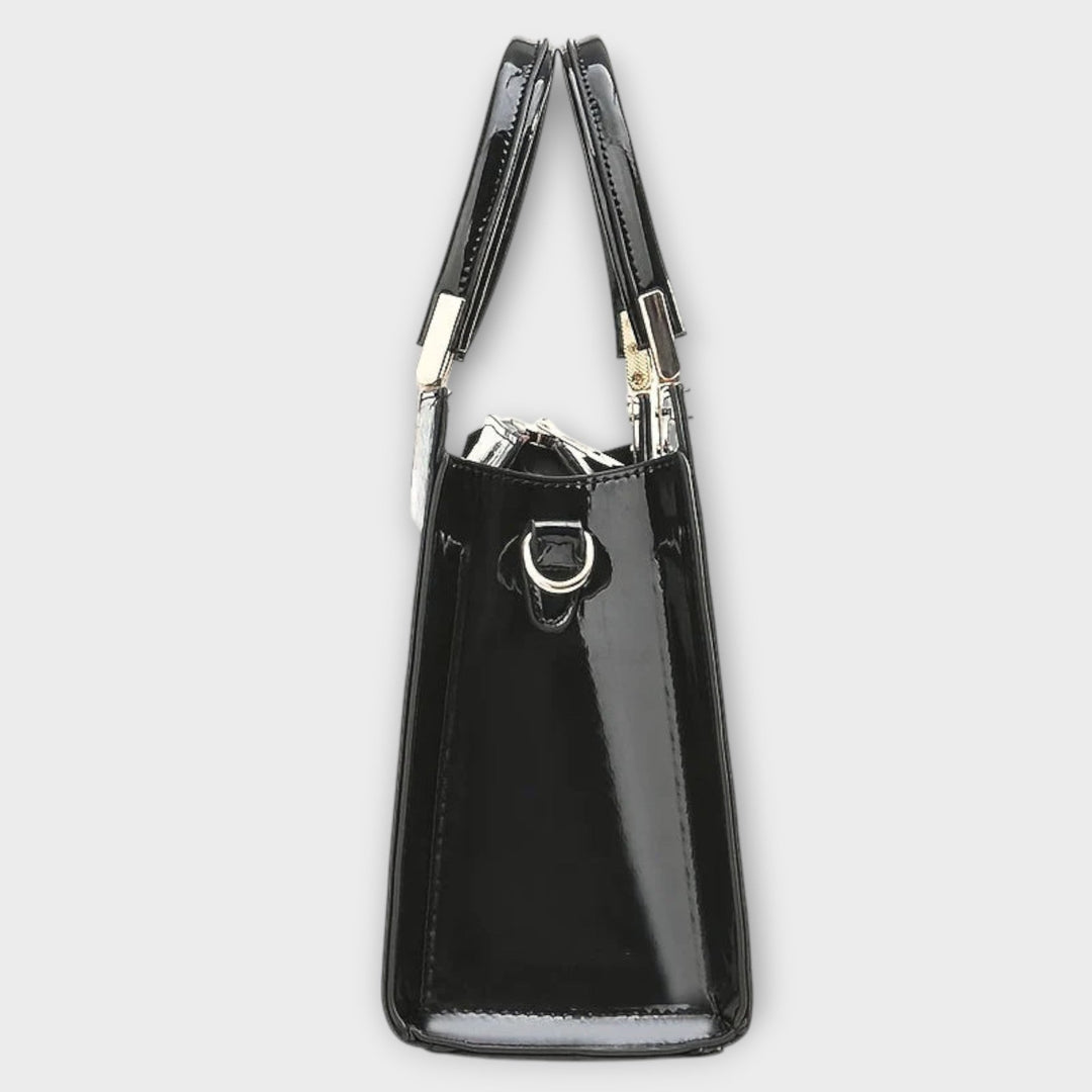 Geantă de mână Croco Strălucitoare