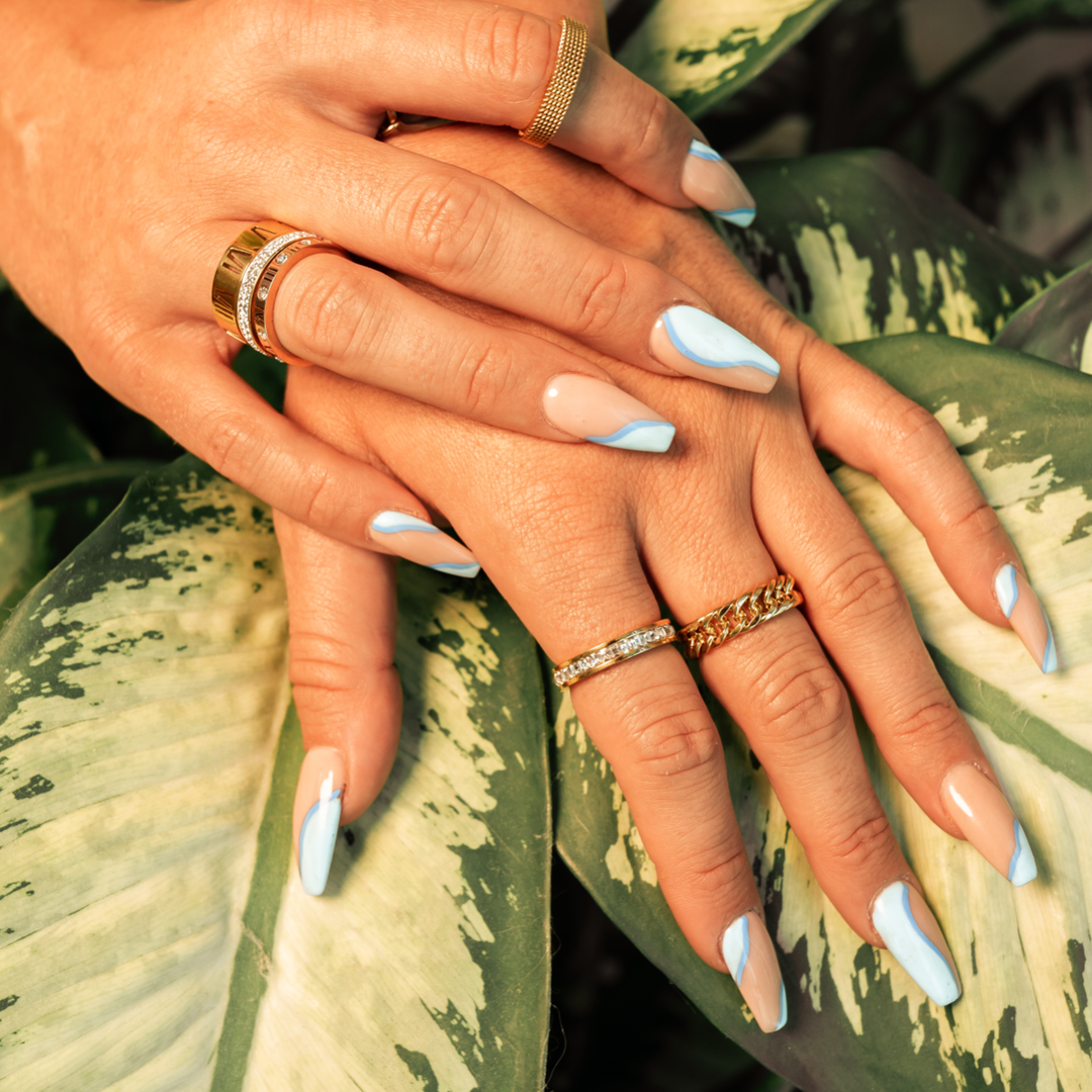 Milena - Inele elegante din argint strălucitor