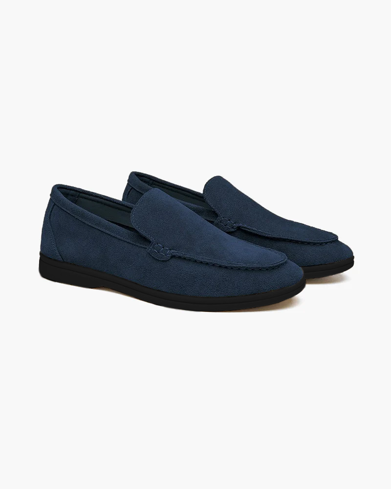 Mocasini de catifea premium - Talpă neagră