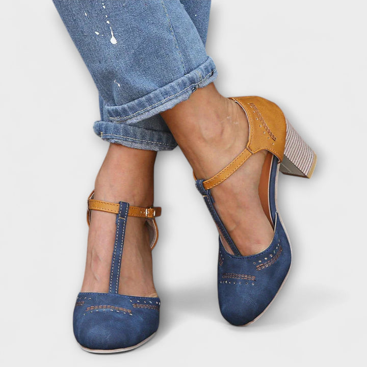 Viktorie Pantofi Eleganți Ortopedici Cu Toc Confortabili Cu Memorie