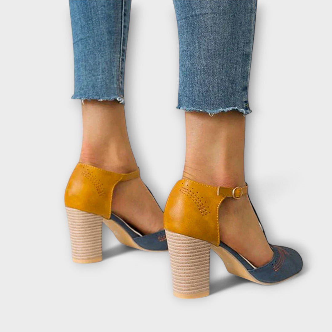 Viktorie Pantofi Eleganți Ortopedici Cu Toc Confortabili Cu Memorie